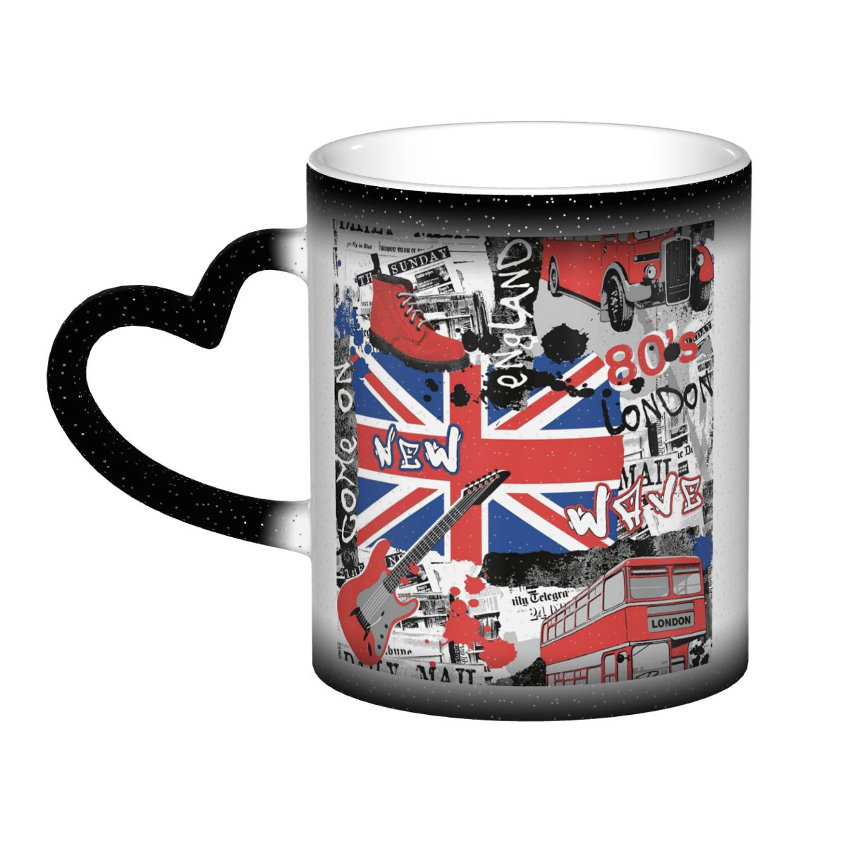 Coffee Tea Uk - Taza con bandera Union Jack del