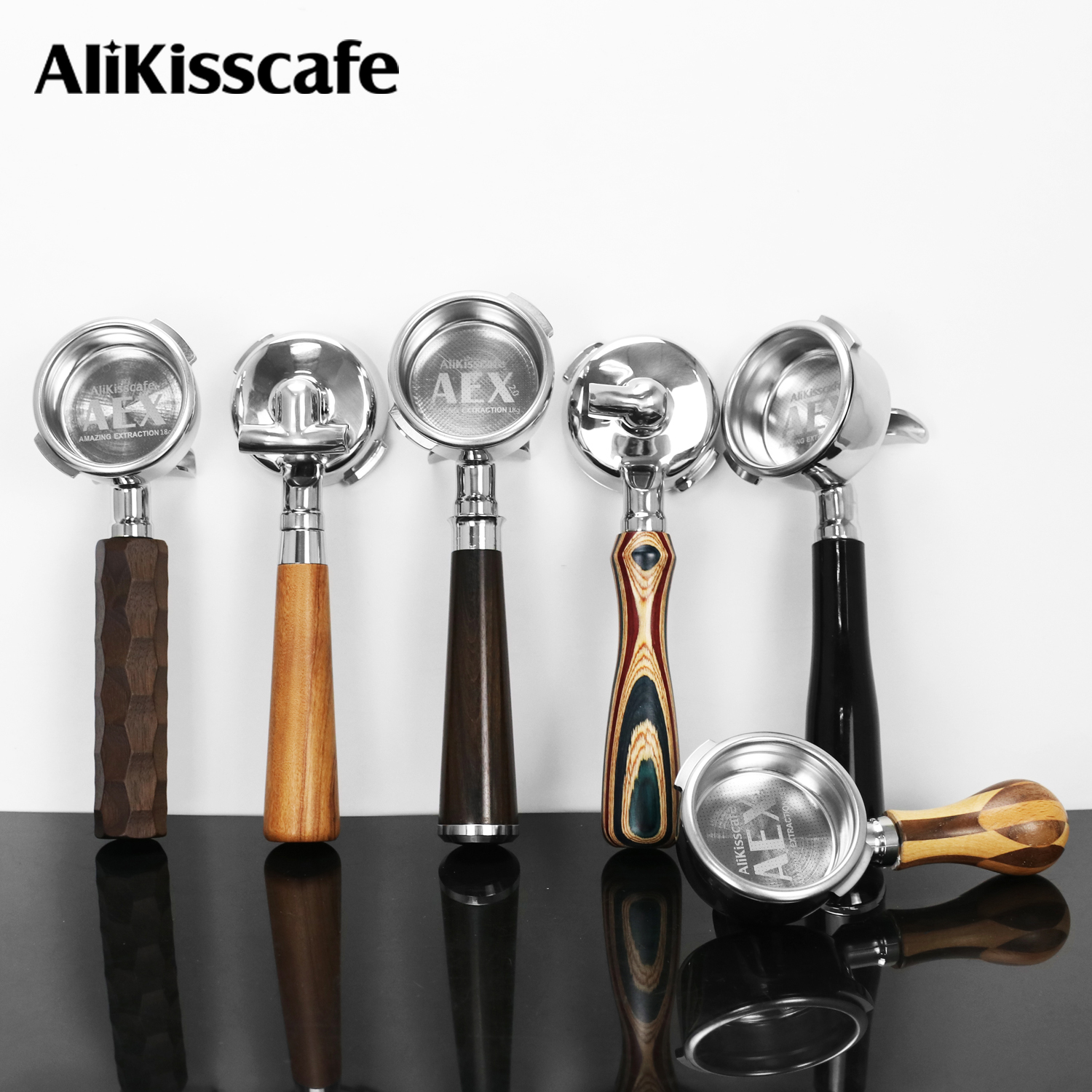 Coffee Tea Espresso - Portafiltro de Café AliKisscafe de 58