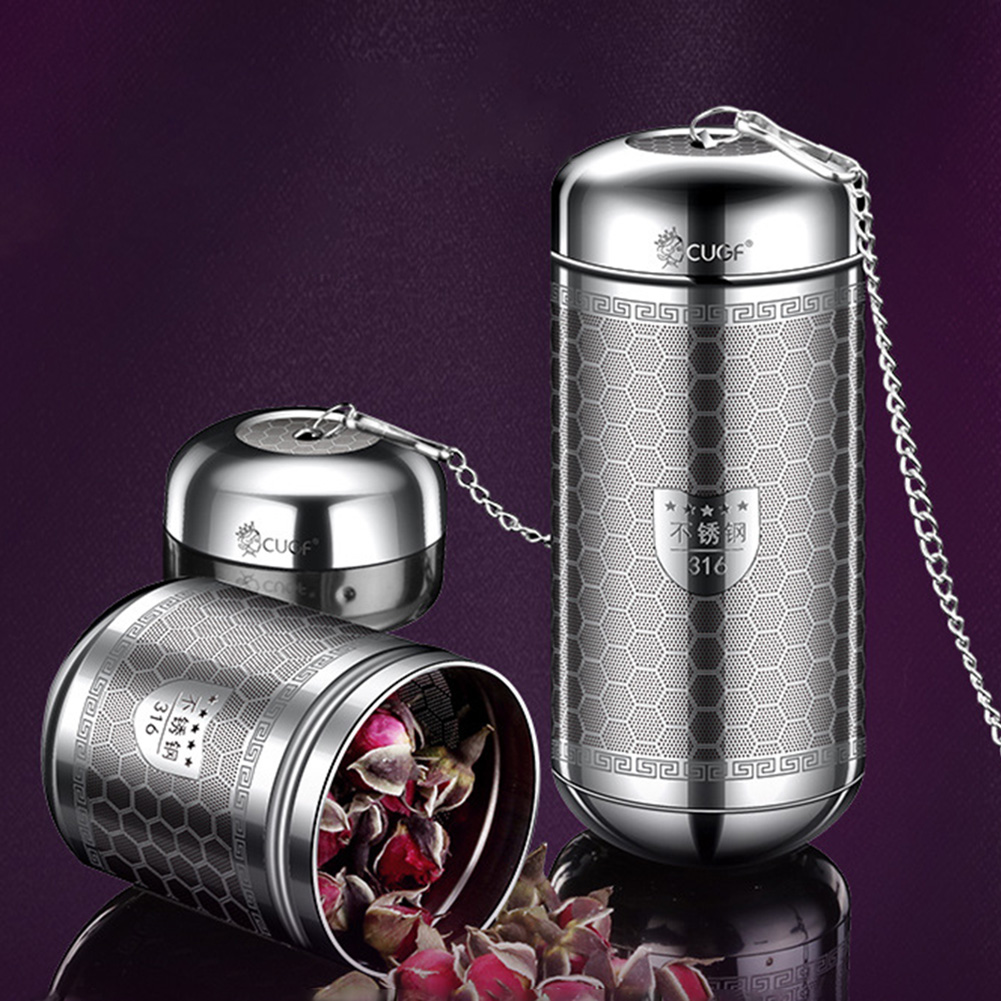 Coffee Tea Leaf - Infusor de té de acero inoxidable,