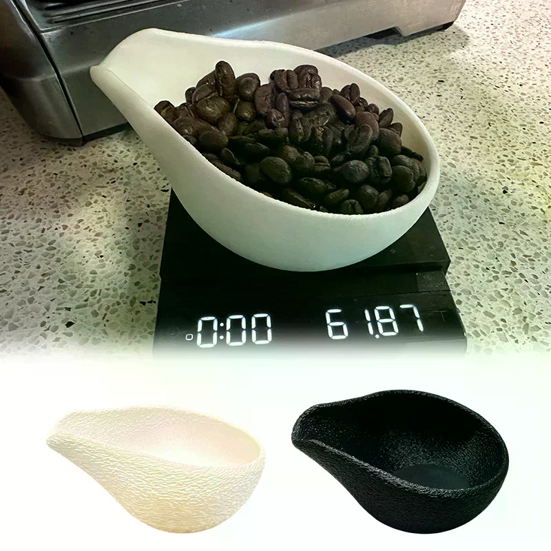 Coffee Tea Bean Leaf - Taza dosificadora de granos de café
