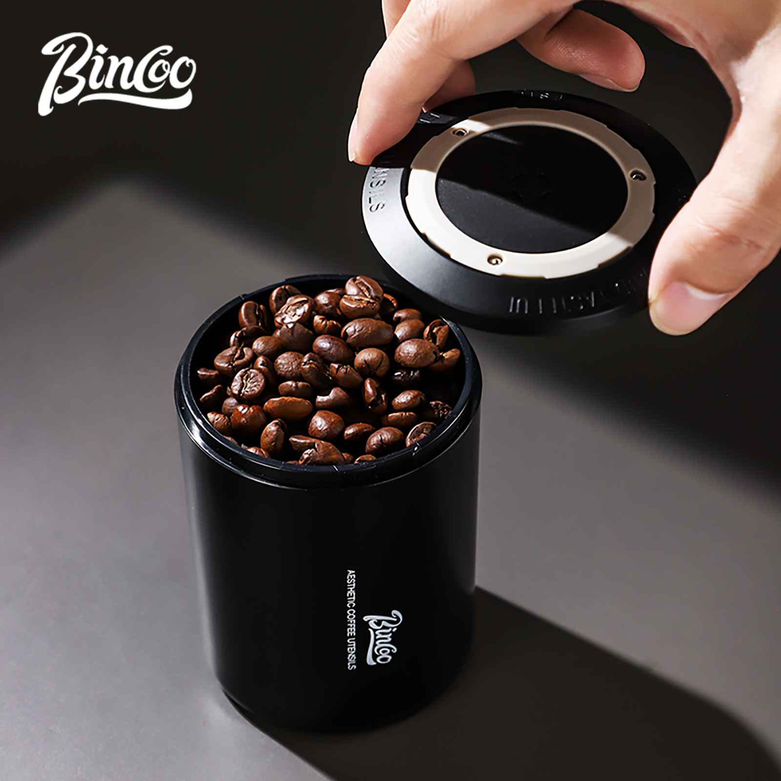 Coffee Tea Bean Leaf - Recipiente Hermético Portátil para Café en