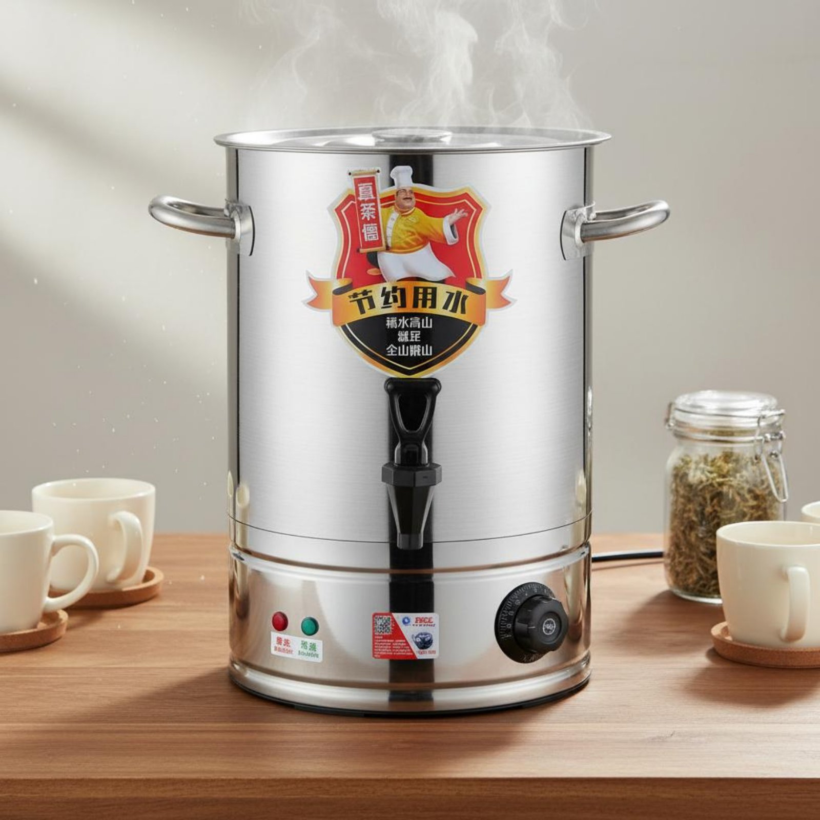 Coffee Tea Urn - Dispensador de Bebidas Eléctrico de 28-68L