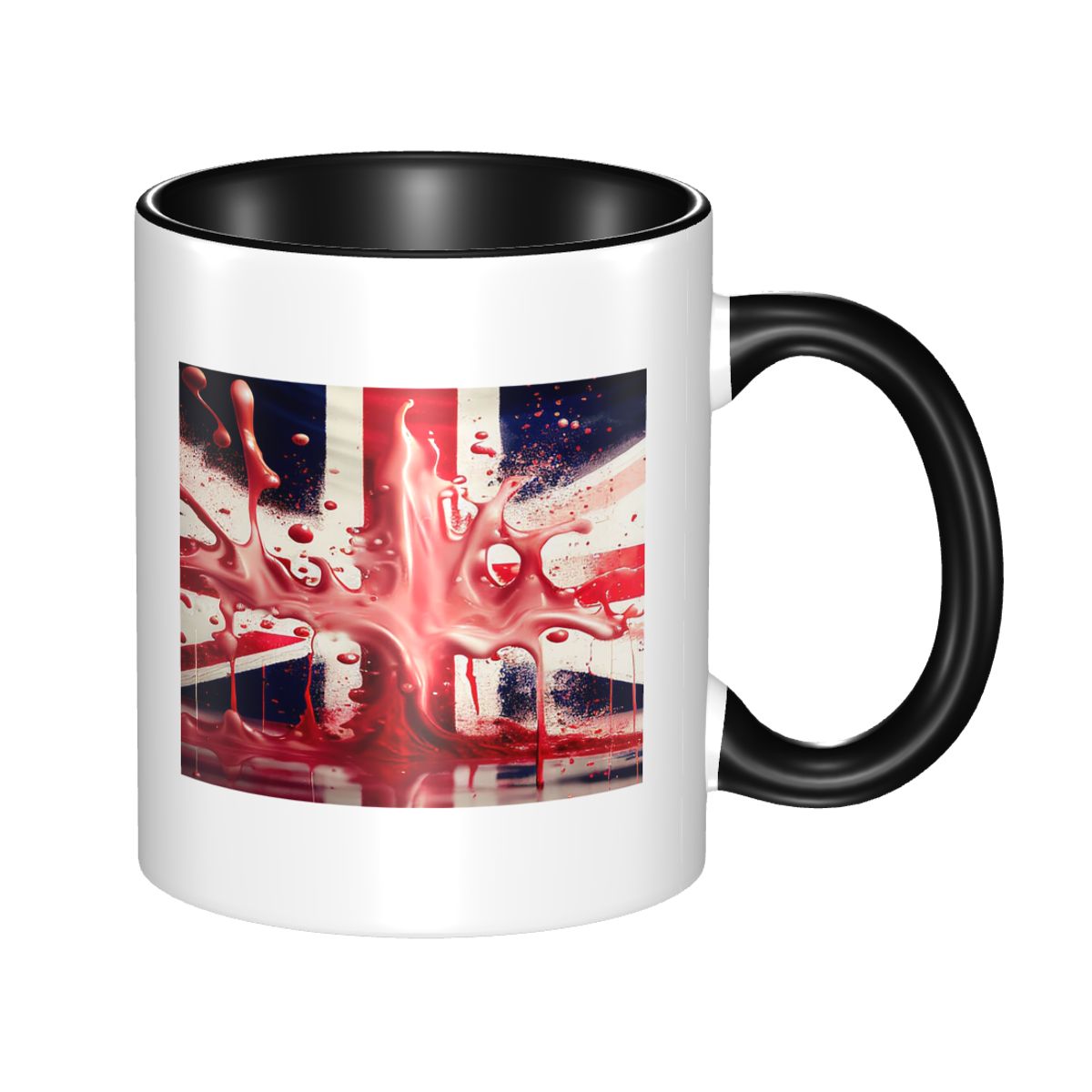 Coffee Tea Uk - Taza de Cerámica con la Bandera