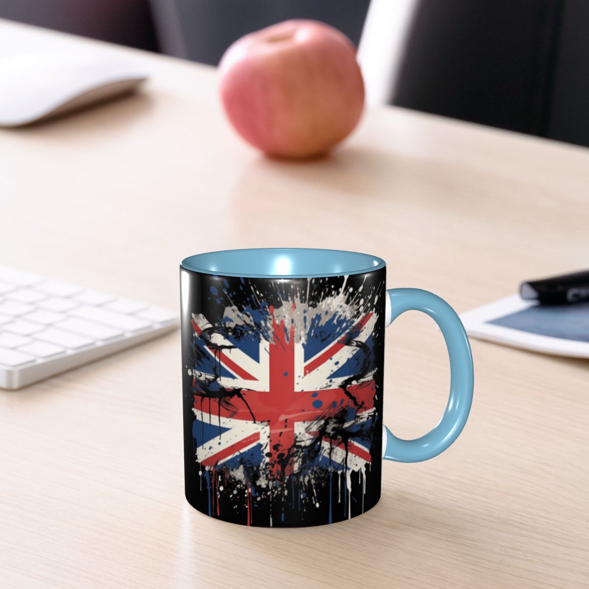Coffee Tea Uk - Taza con bandera Union Jack del