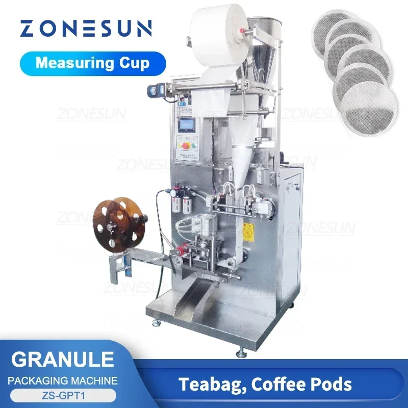 Coffee Tea Bean Leaf - ZONESUN ZS-GPT1 Máquina automática de llenado