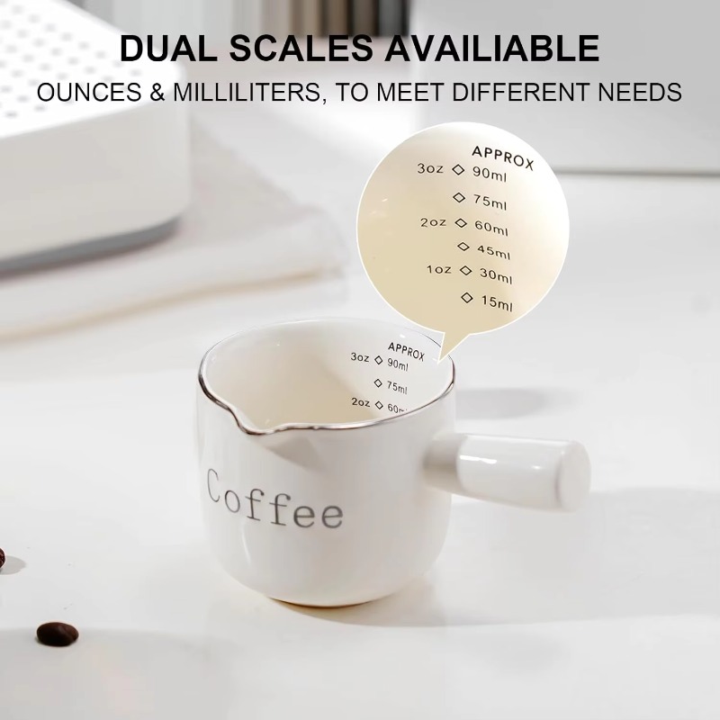 Coffee Tea Creamer - Mini taza de café de cerámica