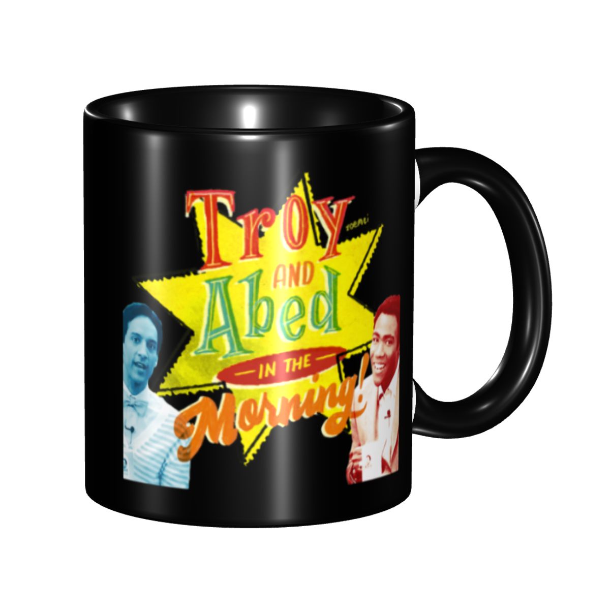 Morning Tea Coffee - Taza personalizada de Troy y Abed