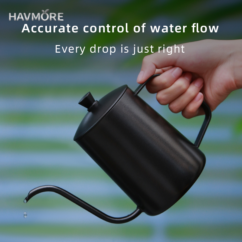 Coffee Tea Brew - HAVMORE Tetera de acero inoxidable 304,