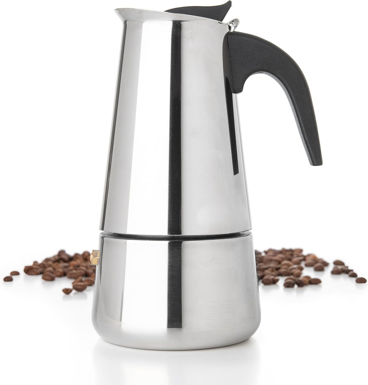 Coffee Tea Espresso - Cafetera Mocha de Acero Inoxidable, Cafetera
