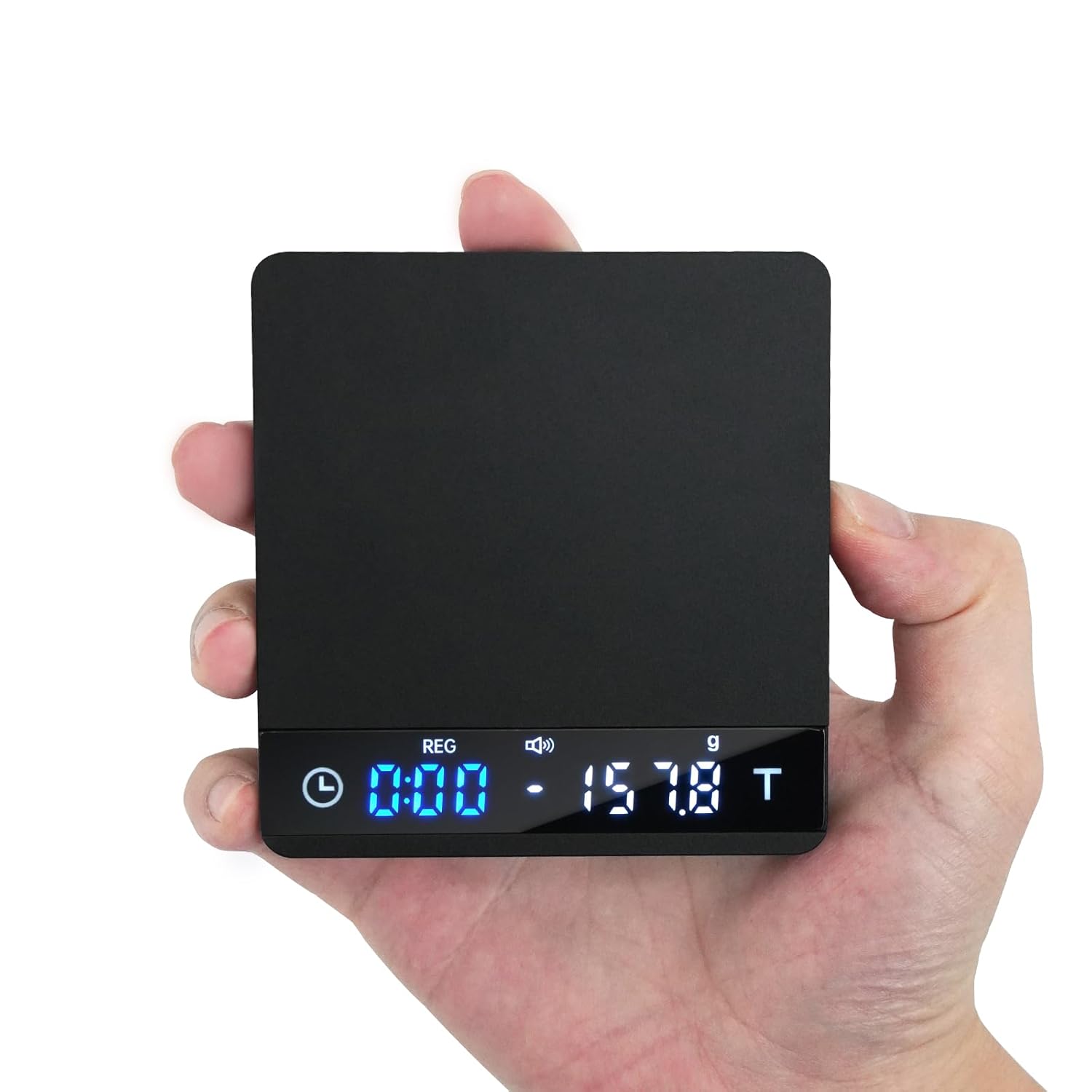 Coffee Bean Scale - Báscula de Café Nano con Temporizador,