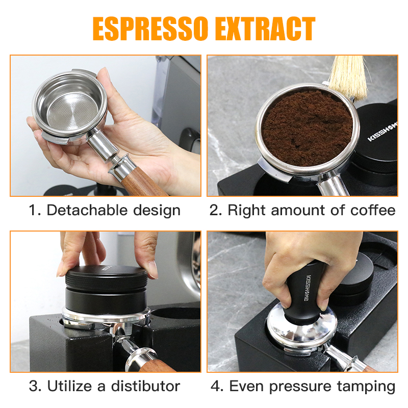Portafiltro sin fondo de 58 mm - Coffee Tea Espresso reseña y precio