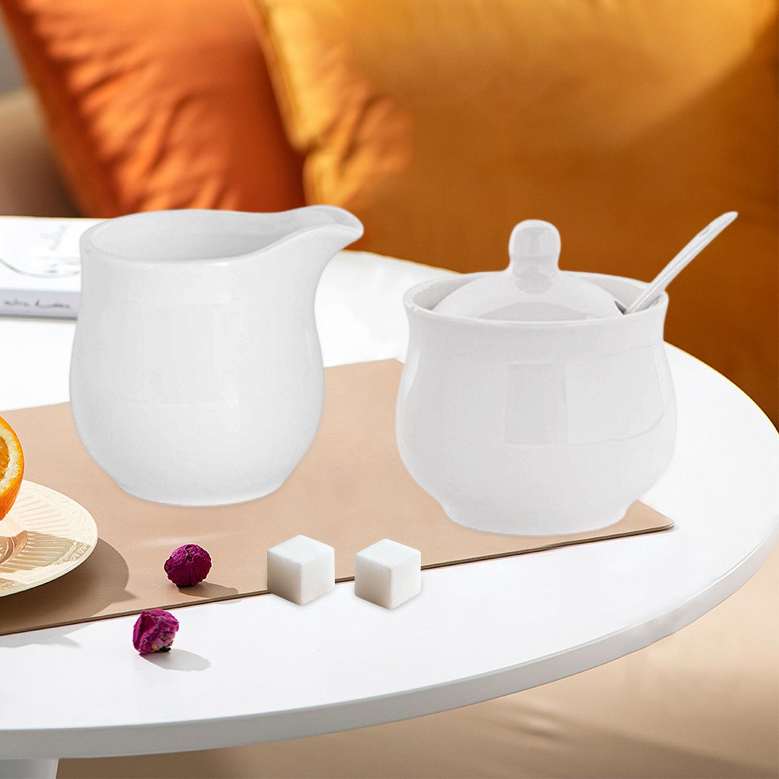 Juego de Azucarera y Jarra par - Coffee Tea Creamer reseña y precio