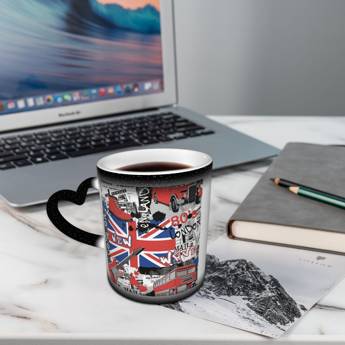 Taza con bandera Union Jack de - Coffee Tea Uk reseña y precio