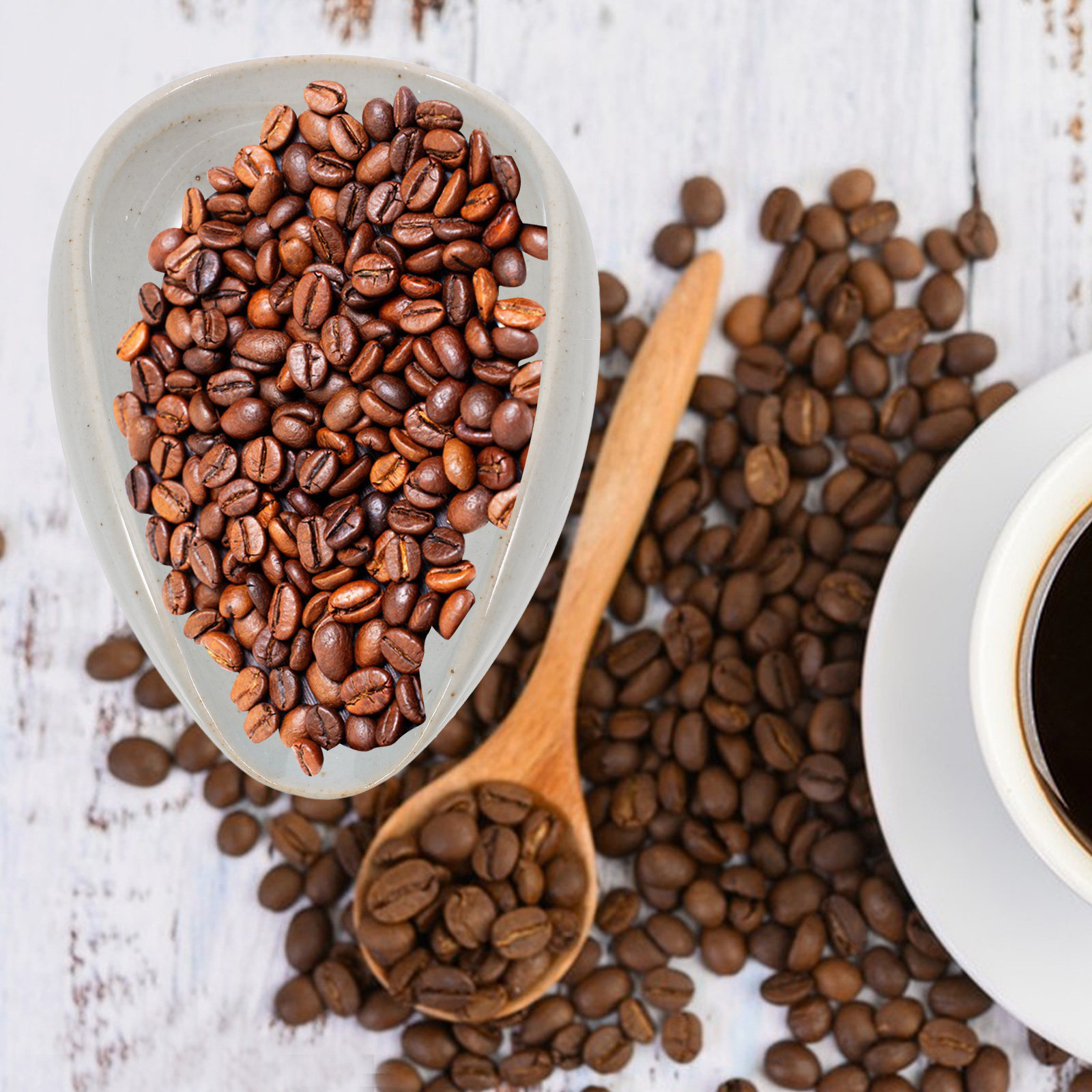 Bandeja de cerámica para grano - Coffee Tea Brew reseña y precio