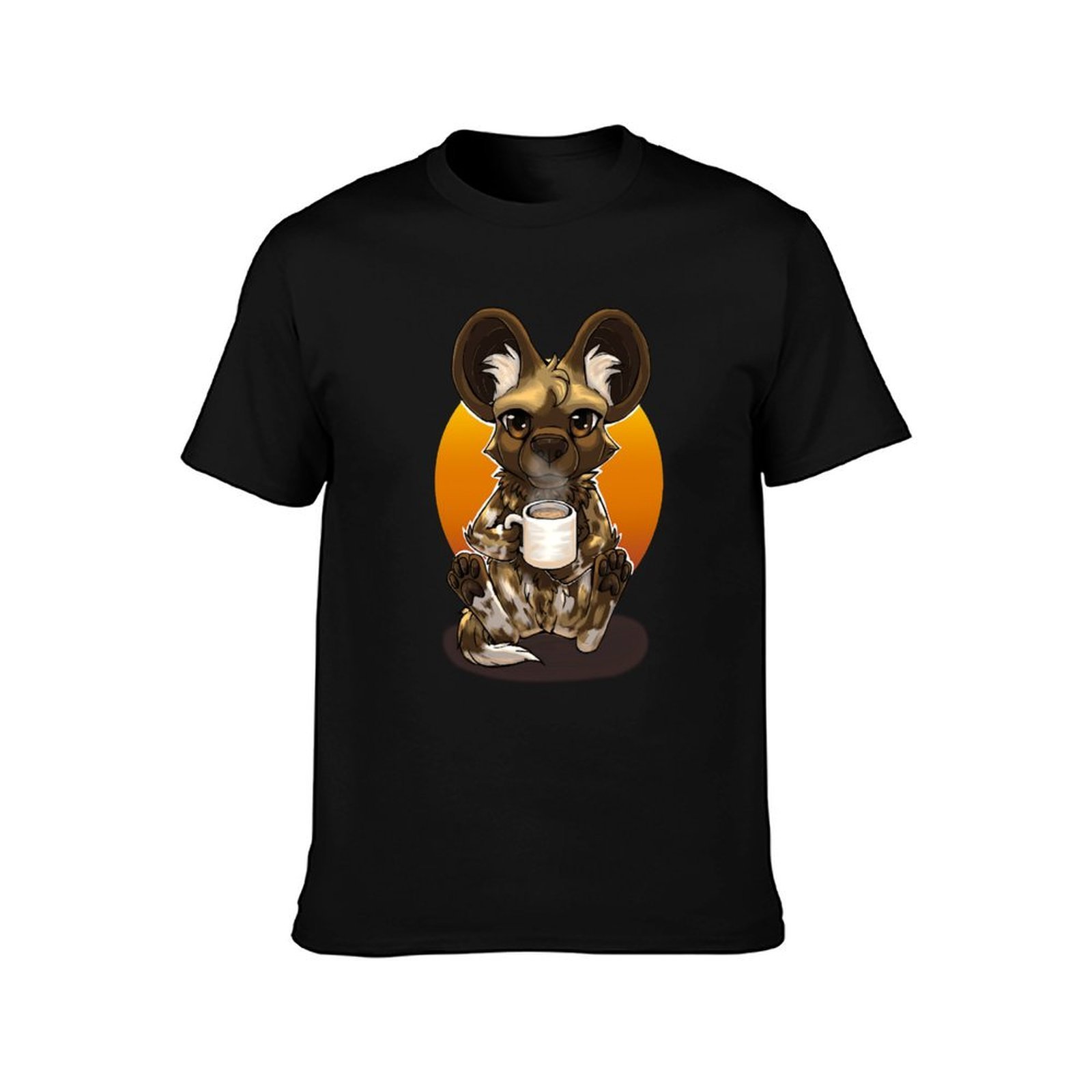 Camiseta African Wild Dog Tea  - Coffee Tea Knits reseña y precio