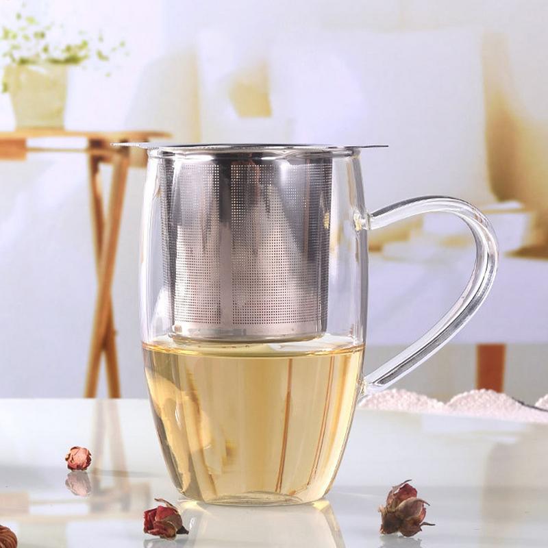 Colador Infusor de té de malla - Coffee Tea Leaf reseña y precio