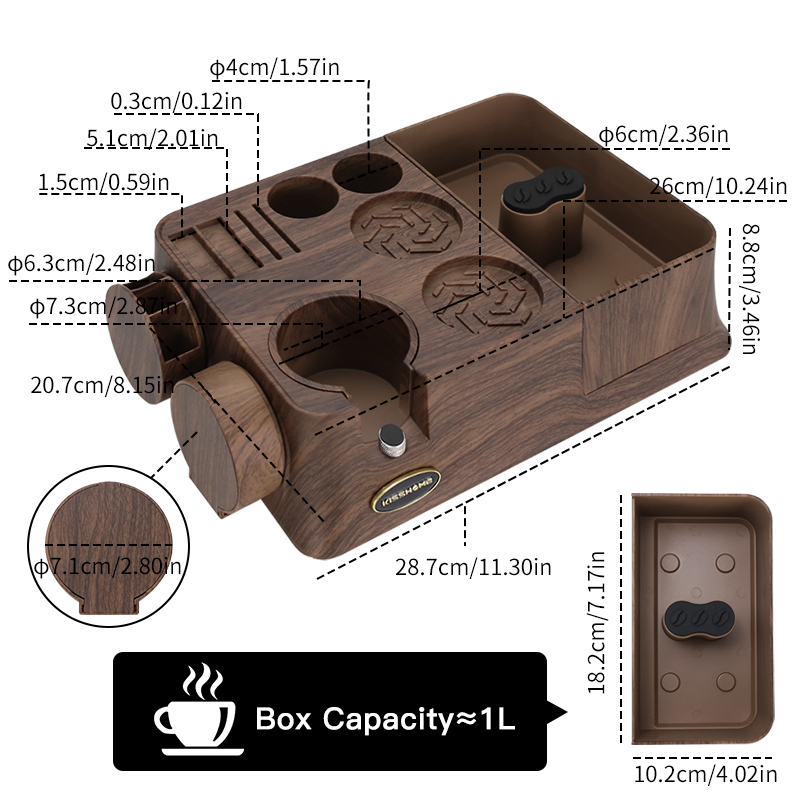 KISSHOME-estación de manipulac - Coffee Tea Espresso reseña y precio