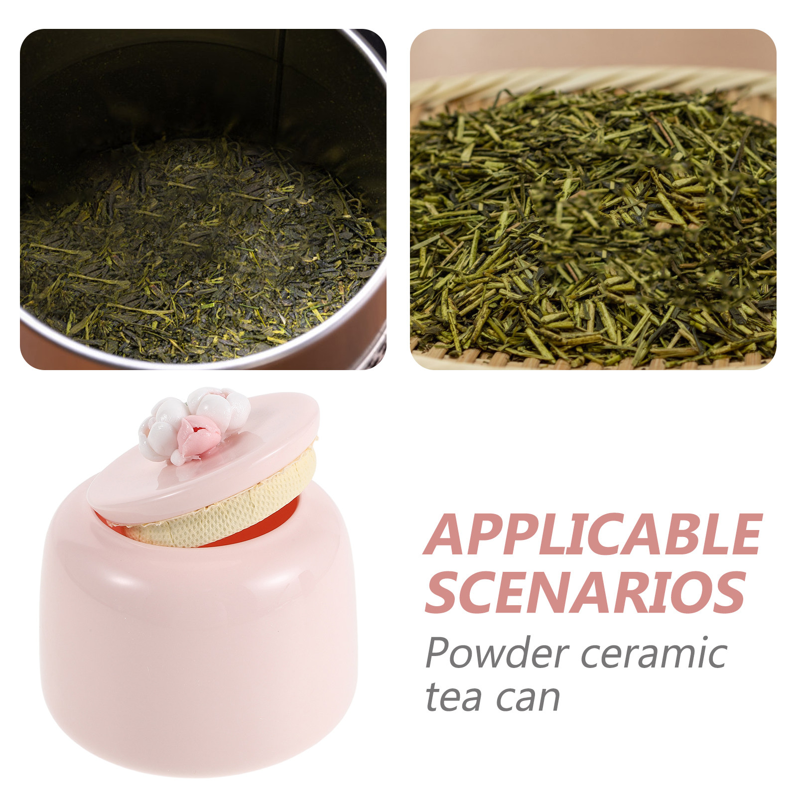Tarro de Cerámica para Té, Tar - Coffee Tea Bean Leaf reseña y precio
