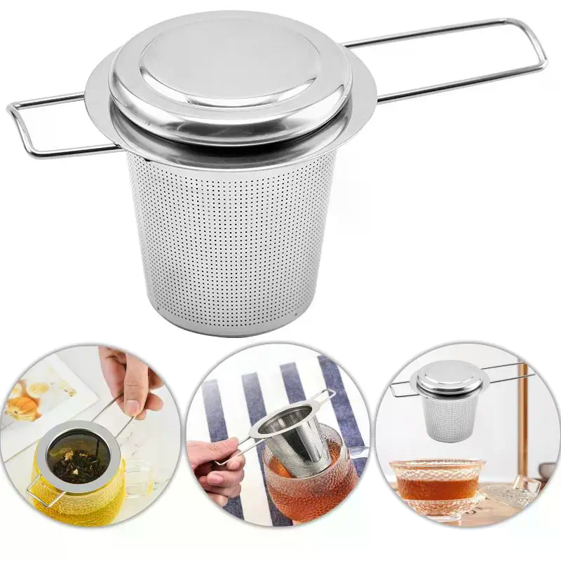 Infusor de té de malla de acer - Coffee Tea Leaf reseña y precio