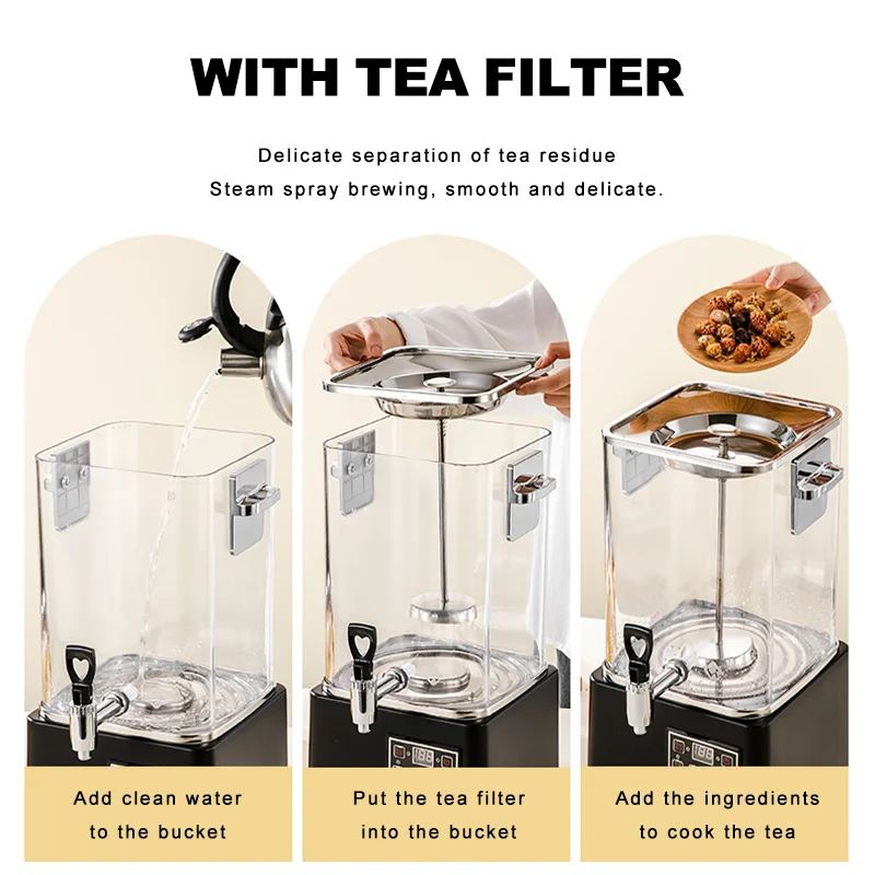 WINNERS Hervidor de Agua Eléct - Coffee Tea Urn reseña y precio