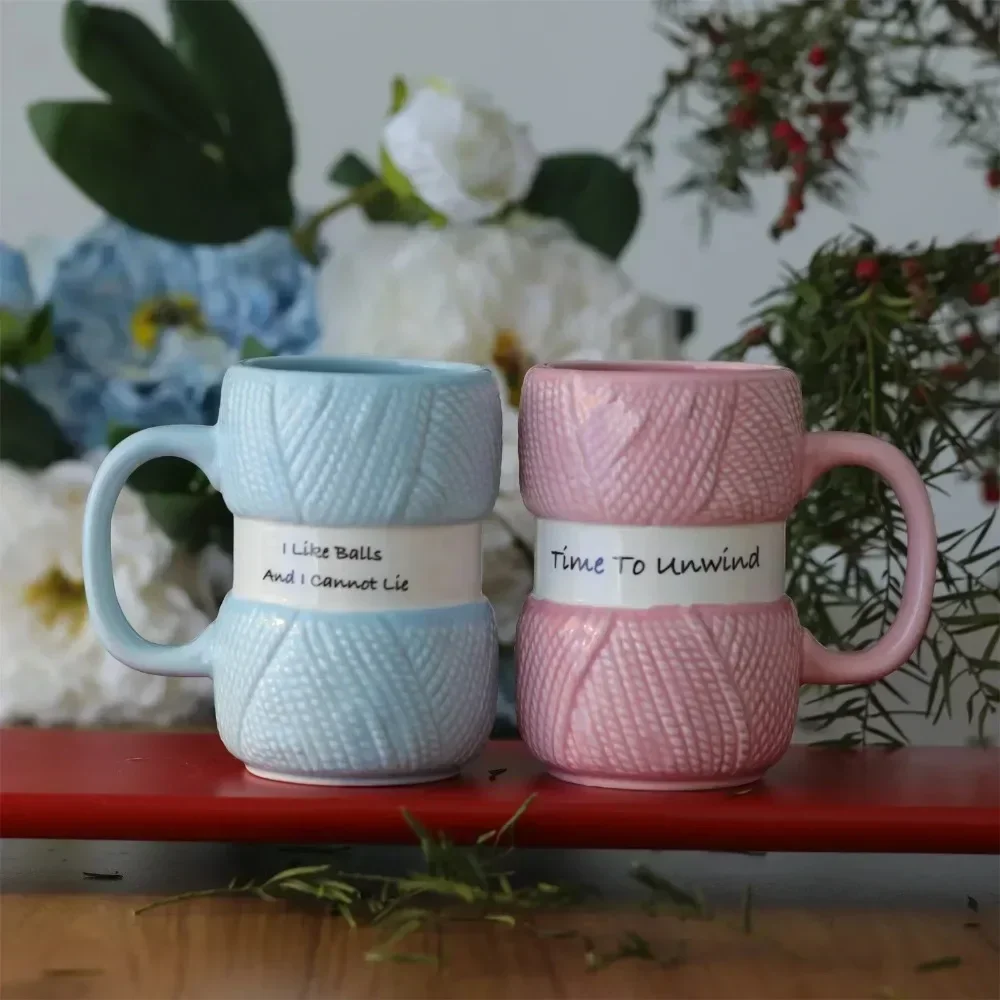 Taza de café de cerámica estil - Coffee Tea Knits reseña y precio