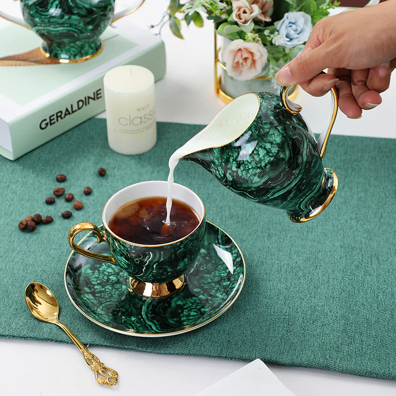 Taza de café con incrustacione - Coffee Tea Creamer reseña y precio