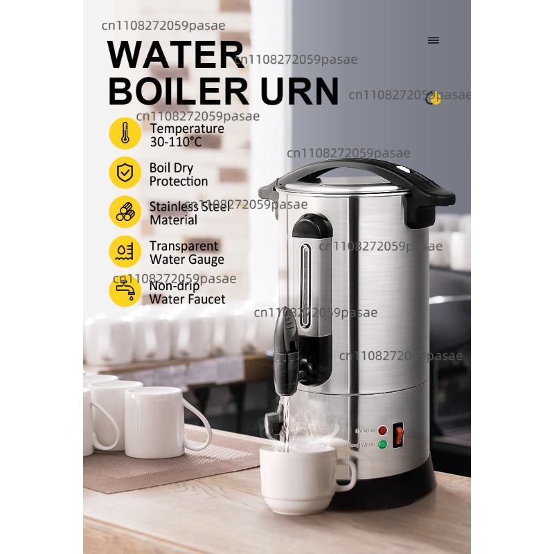 Hervidor de Agua Eléctrico de  - Coffee Tea Urn reseña y precio