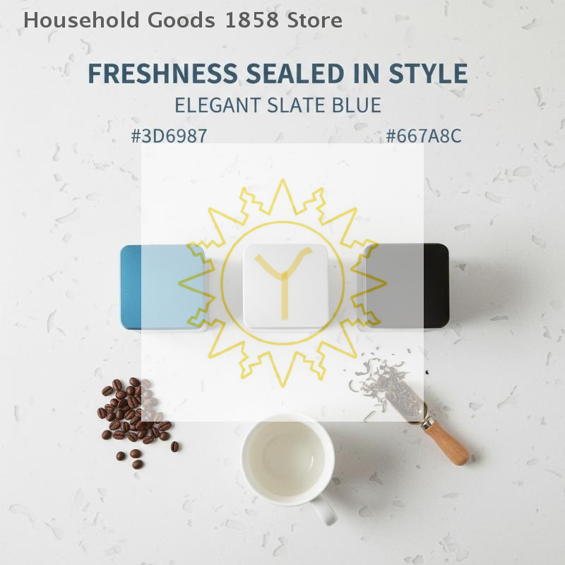 Recipiente de hojalata vacío p - Coffee Tea Bean Leaf reseña y precio
