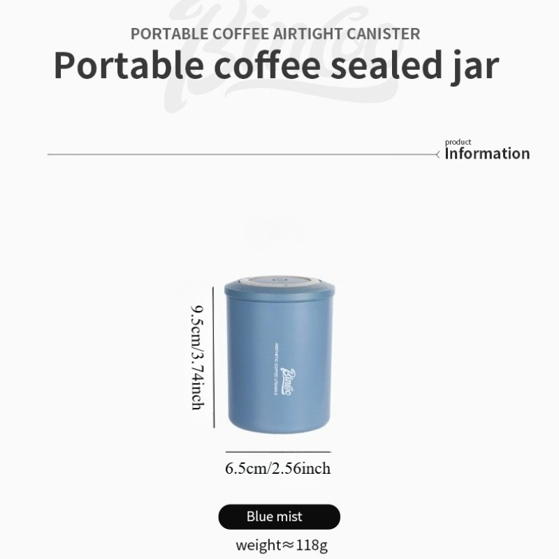 Recipiente Hermético Portátil  - Coffee Tea Bean Leaf reseña y precio