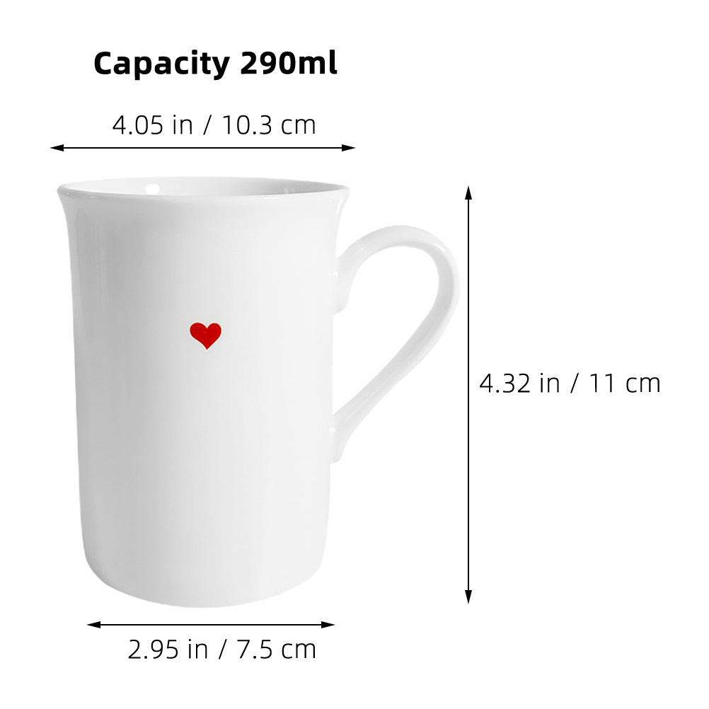 Taza de Café en Forma de Coraz - Morning Tea Coffee reseña y precio