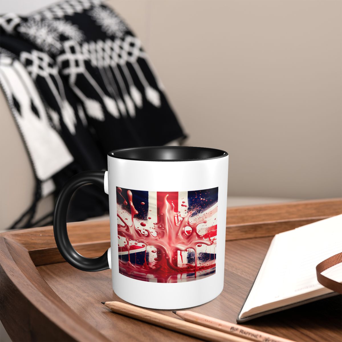 Taza de Cerámica con la Bander - Coffee Tea Uk reseña y precio