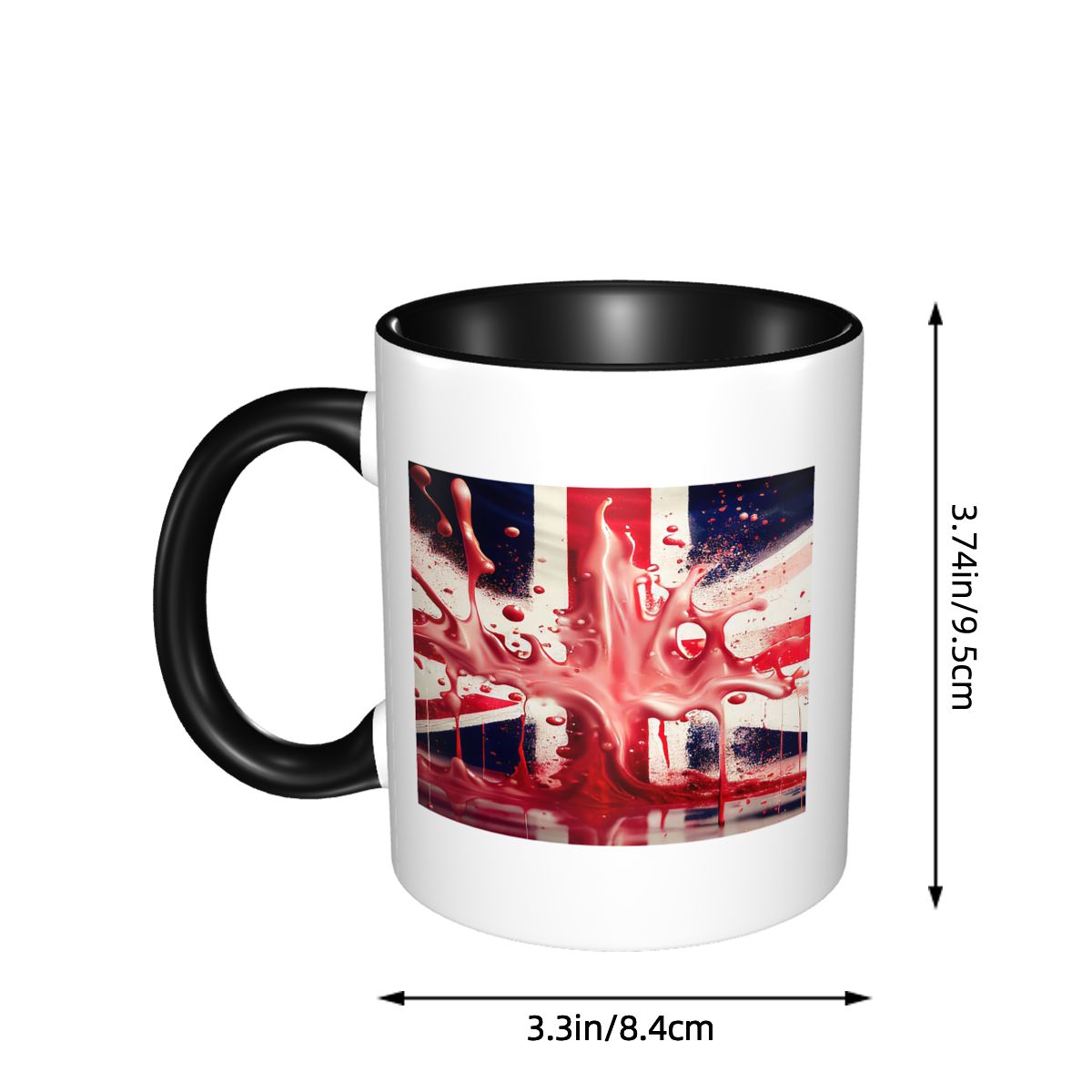 Taza de Cerámica con la Bander - Coffee Tea Uk reseña y precio