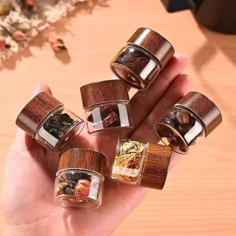 Mini Tarro de Vidrio Sellado,  - Coffee Tea Creamer reseña y precio