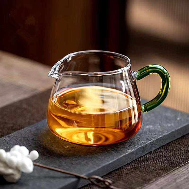 Taza de cristal resistente al  - Coffee Tea Creamer reseña y precio