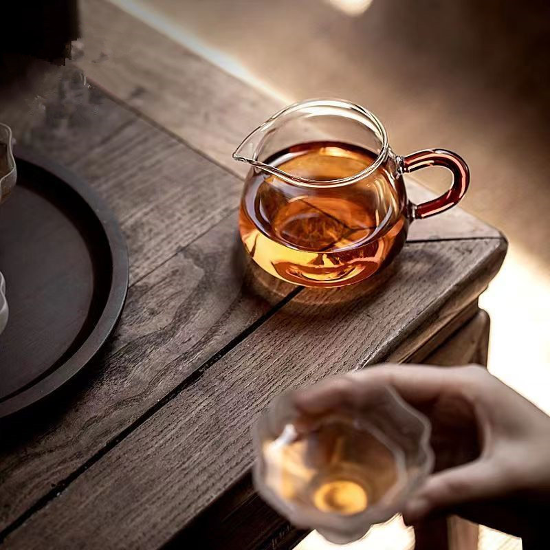 Taza de cristal resistente al  - Coffee Tea Creamer reseña y precio