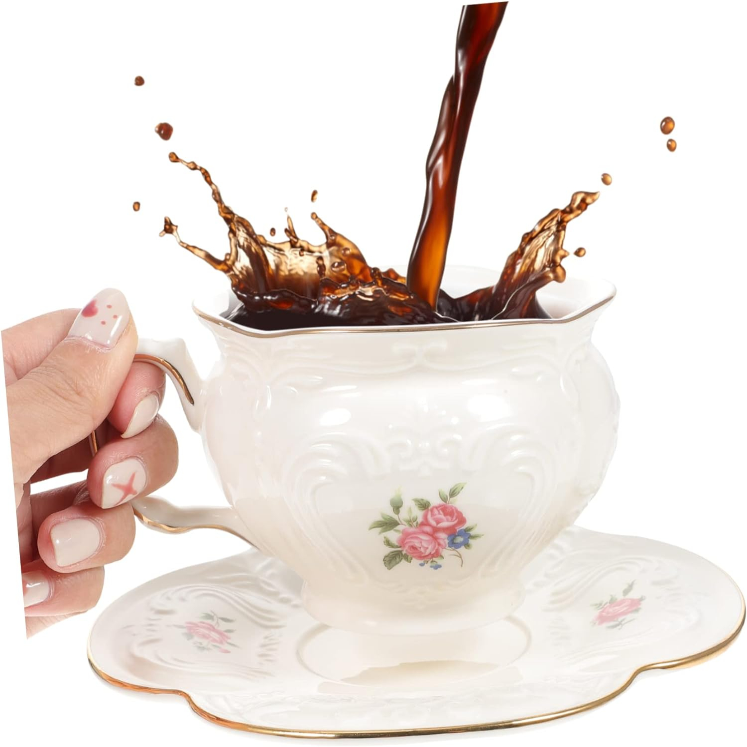 Juego de té de cerámica mascul - Morning Tea Coffee reseña y precio