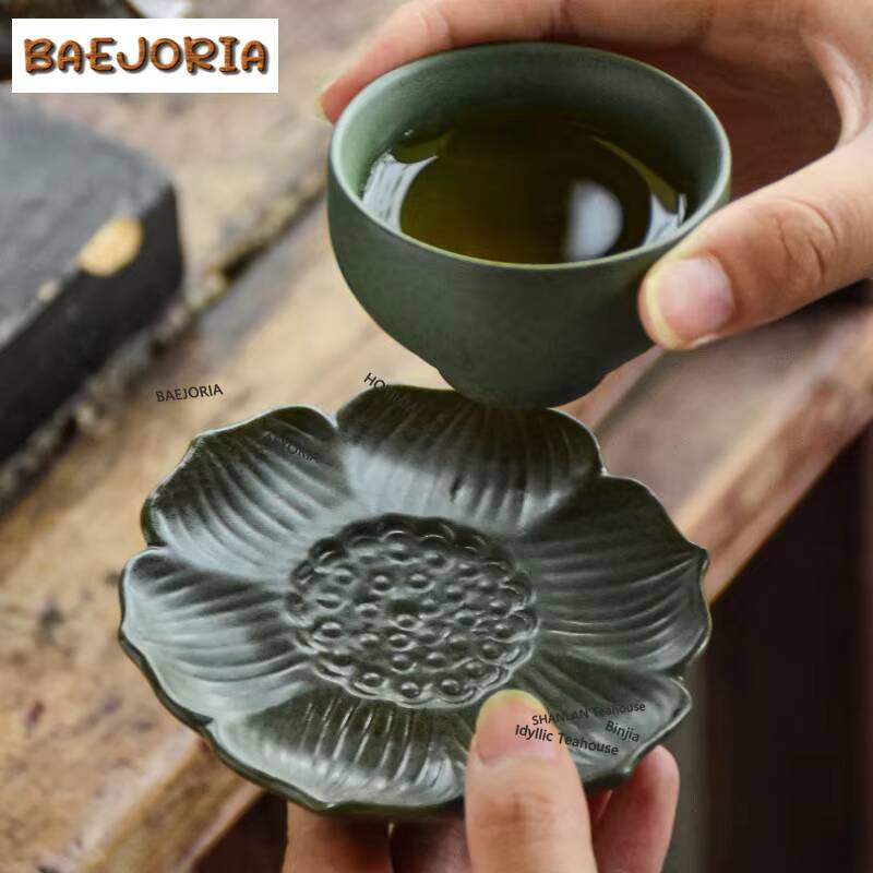 Posavasos de cerámica artesana - Coffee Tea Leaf reseña y precio