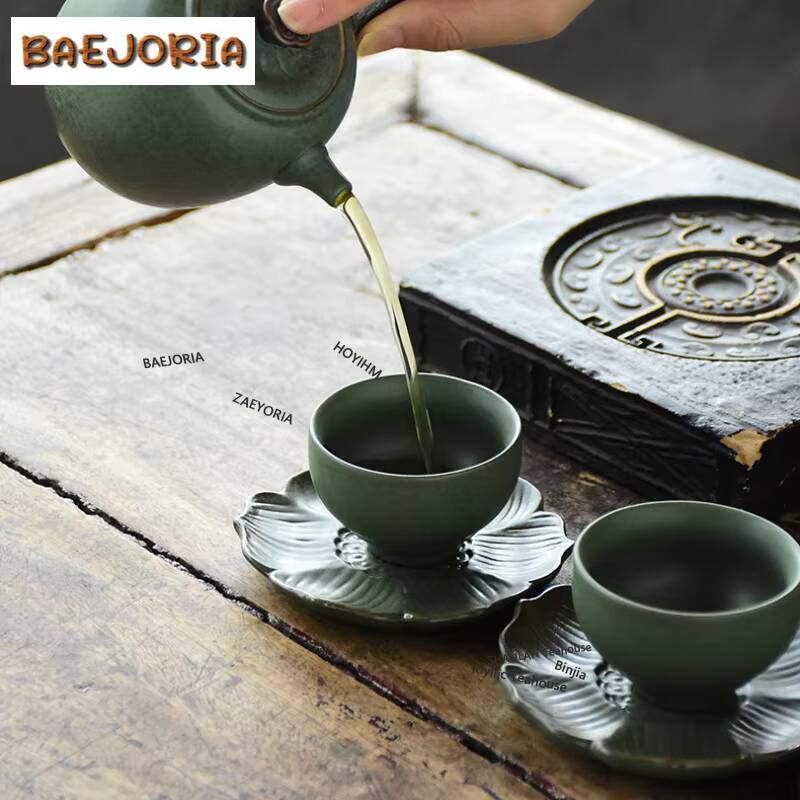 Posavasos de cerámica artesana - Coffee Tea Leaf reseña y precio