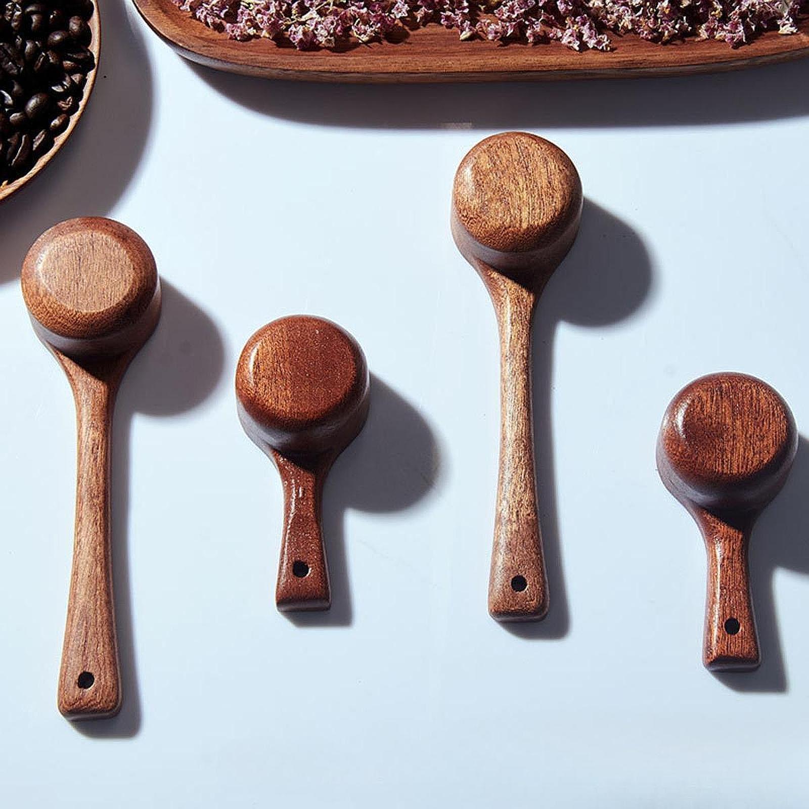 Cuchara Medidora Multifunciona - Coffee Tea Bean Leaf reseña y precio