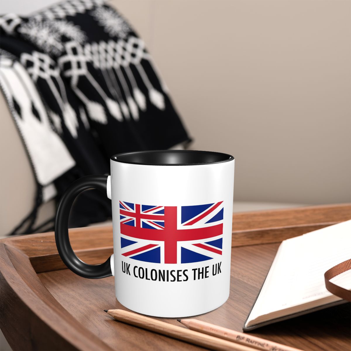 Taza con bandera Union Jack de - Coffee Tea Uk reseña y precio