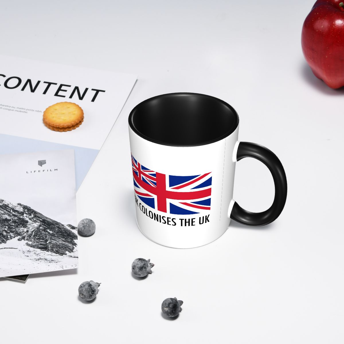 Taza con bandera Union Jack de - Coffee Tea Uk reseña y precio