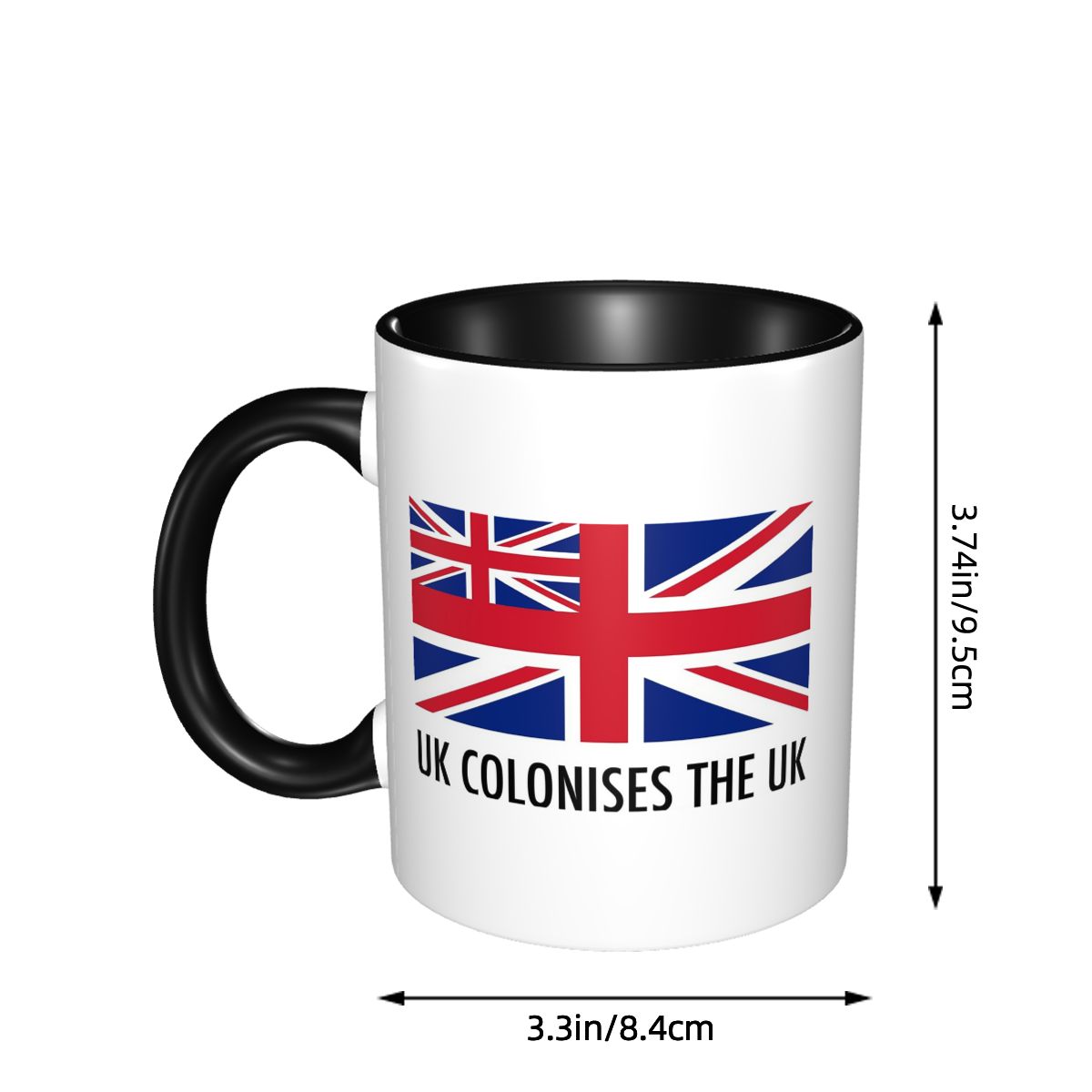 Taza con bandera Union Jack de - Coffee Tea Uk reseña y precio