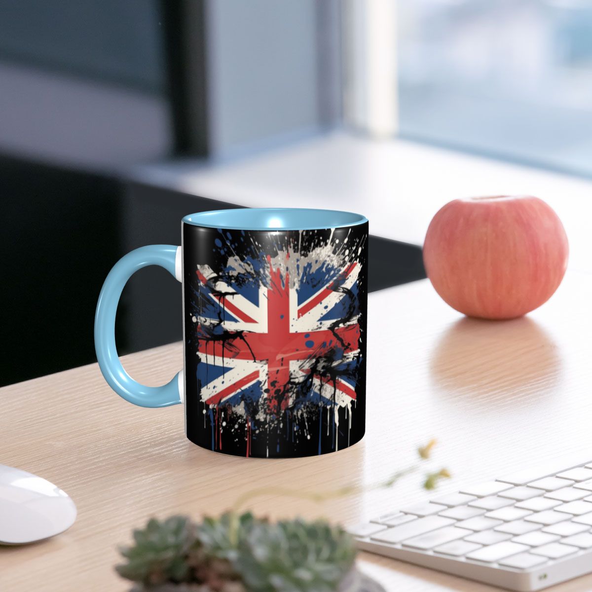 Taza con bandera Union Jack de - Coffee Tea Uk reseña y precio