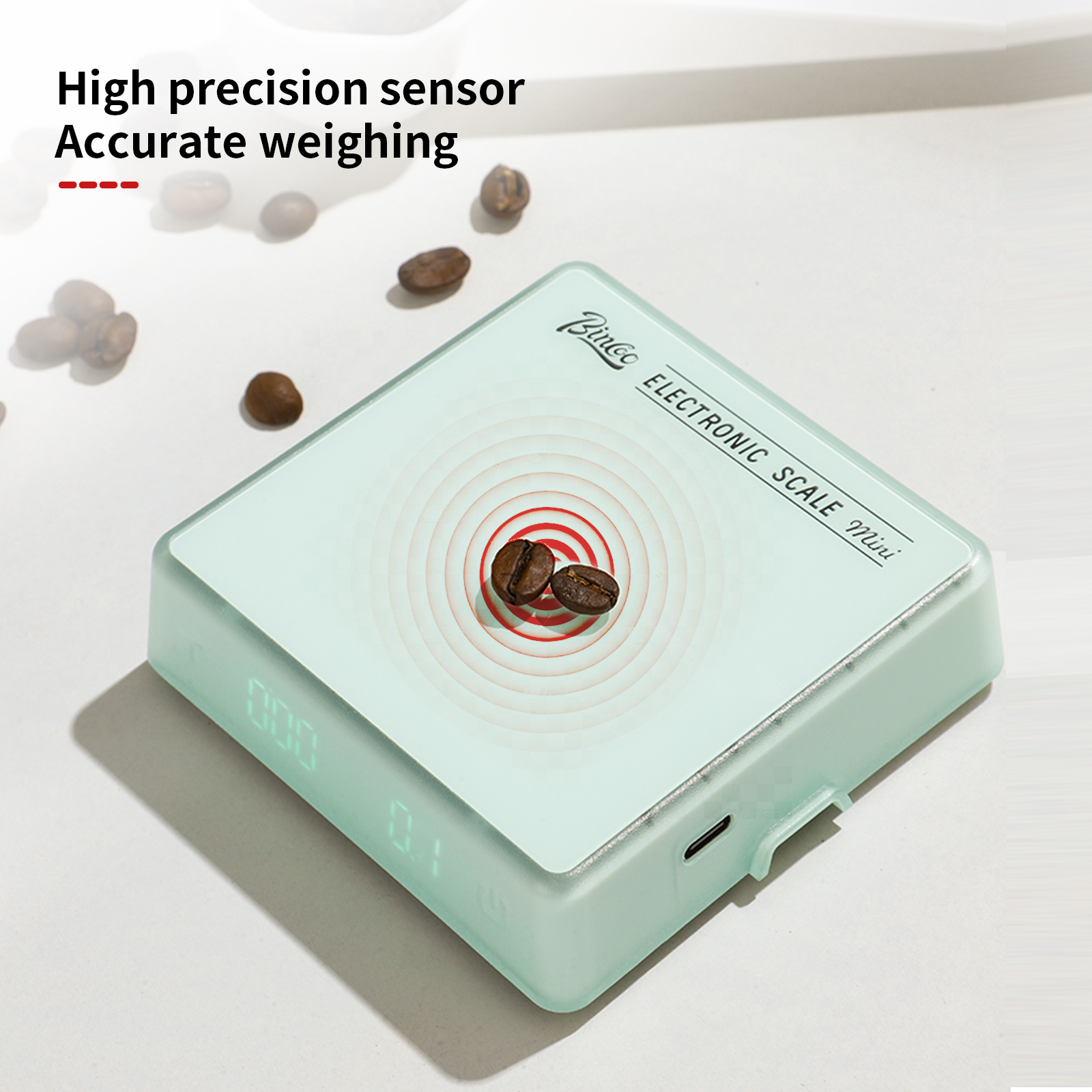 Bincoo báscula de café electró - Coffee Bean Scale reseña y precio