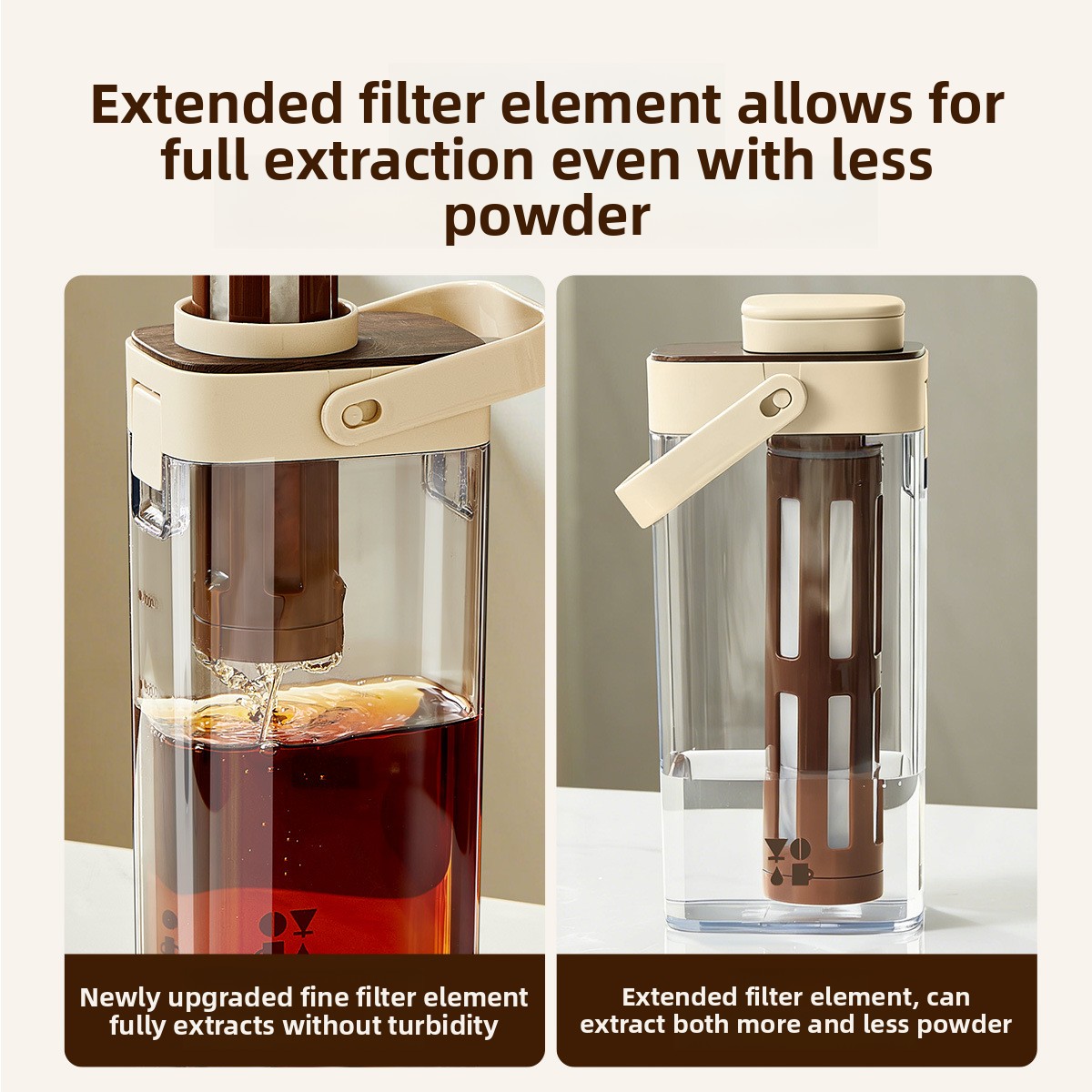 Jarra de Gran Capacidad para C - Coffee Tea Brew reseña y precio