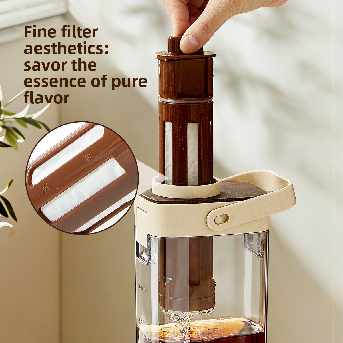 Jarra de Gran Capacidad para C - Coffee Tea Brew reseña y precio