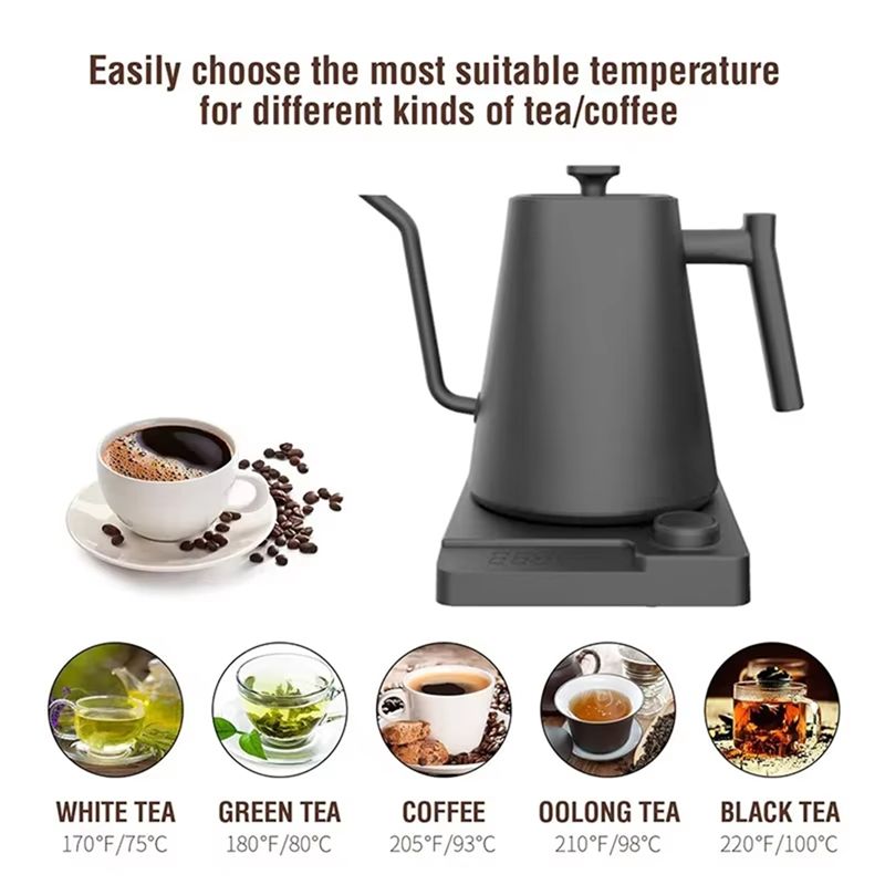 Hervidor eléctrico ABKL-Goosen - Coffee Tea Uk reseña y precio