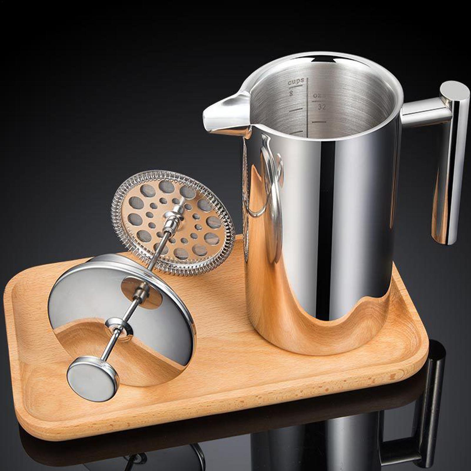Prensa de café con sistema de  - Coffee Tea Brew reseña y precio