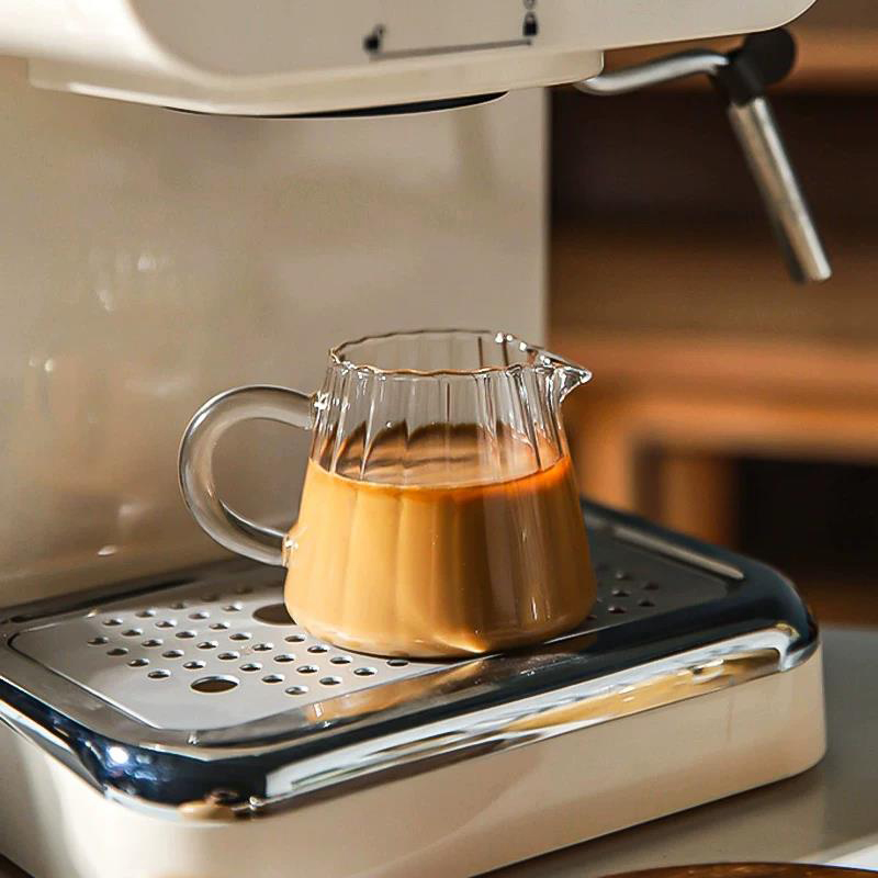 Jarra de leche de vidrio de bo - Coffee Tea Creamer reseña y precio