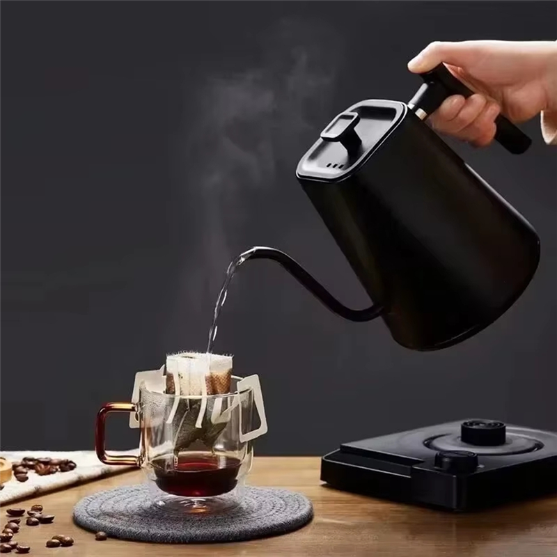 Hervidor eléctrico con cuello  - Coffee Tea Uk reseña y precio